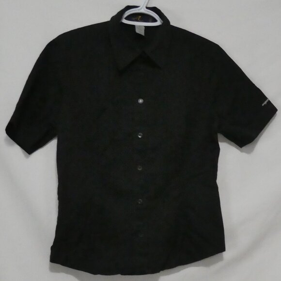 ASH CITY | small | Angus Glen Black Short Sleeve Button-Up Shirt - Picture 1 of 13